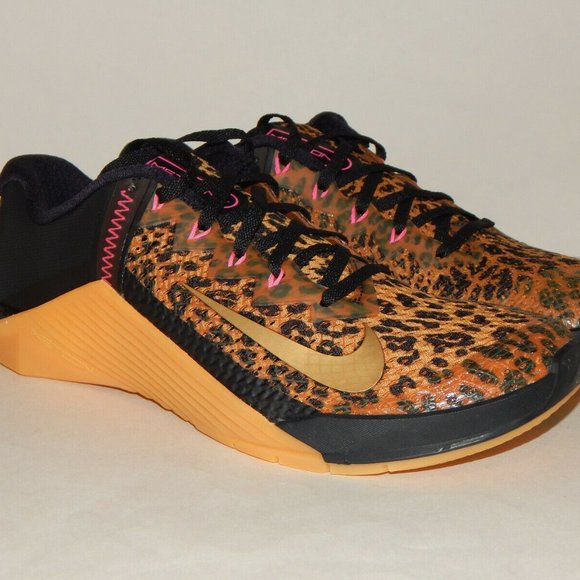 Nike Shoes - Nike Metcon 6 Women's Shoes AT3160-096 Leopard Pri